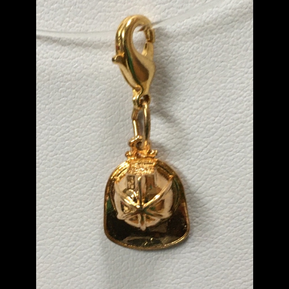 Rembrandt Gold Plate Over Sterling Silver Fire Hat